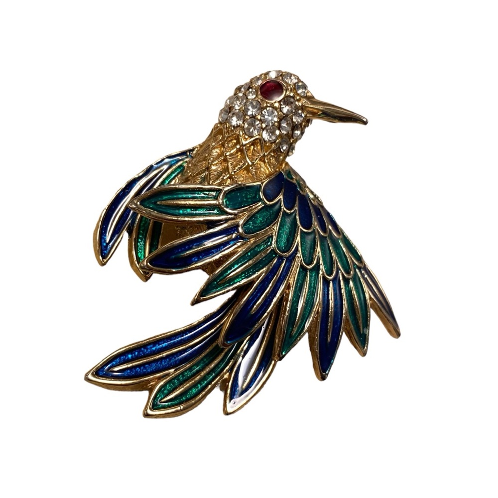 D’Orlan Hummingbird Brooch